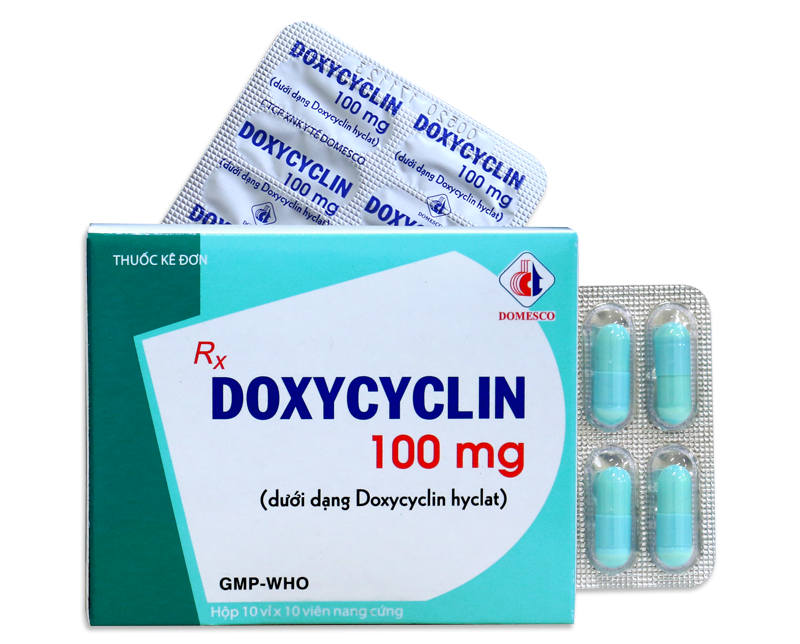 Doxycyclin được dùng để trộn vào thức ăn, nước uống cho gà