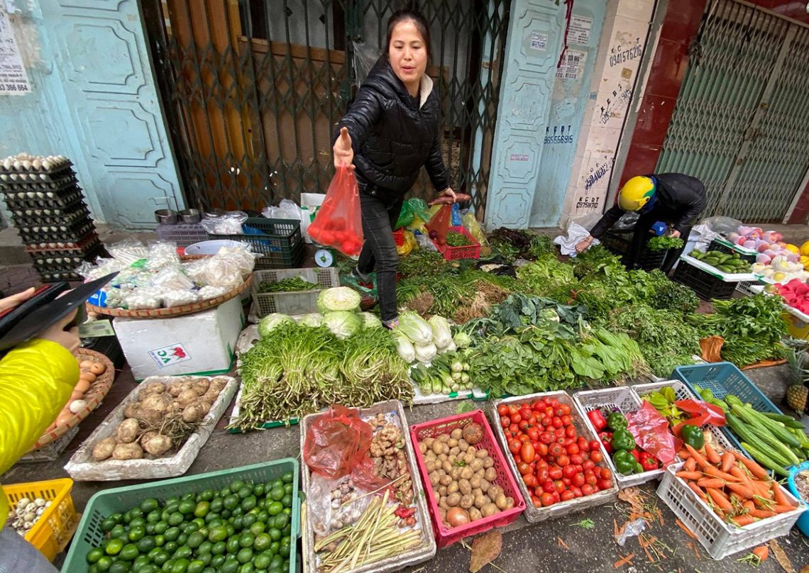 Nguyên nhân giá rau ở Hà Nội tăng mạnh